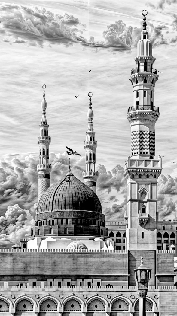 Ilustrasi Masjid Nabawi